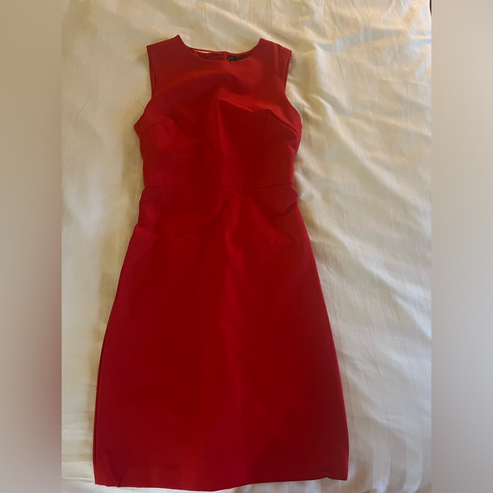 Red Zara pencil style dress in small 🙂